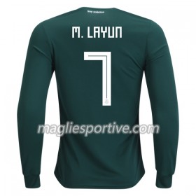 Completo Calcio Messico M.Layun 7 Divisa Prima Mondiali 2018 ML